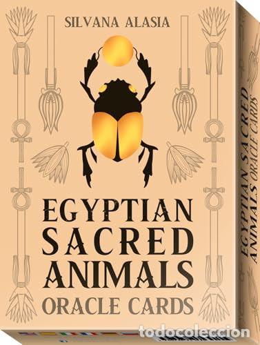Libri di seconda mano: EGYPTIAN SACRED ANIMALS (LIBRO+CARTAS) ORACULO - SILVANA ALASIA