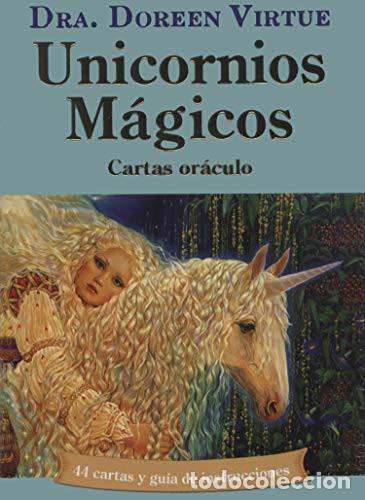 Libri di seconda mano: ** UNICORNIOS MAGICOS (LIBRO+CARTAS) ORACULO - DOREEN VIRTUE