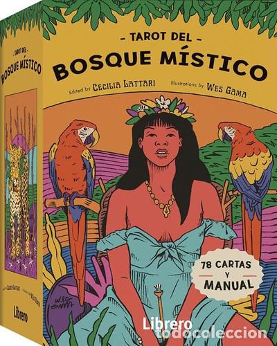 Libros: DEL BOSQUE MISTICO ( LIBRO + CARTAS ) TAROT - CECILIA LATTARI - Foto 1