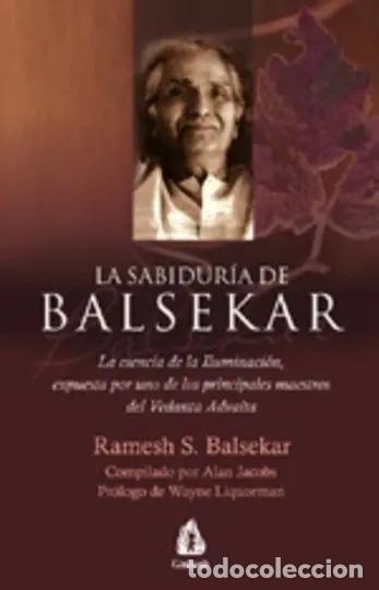 Libros: SABIDURIA DE BALSEKAR, LA - RAMESH S. BALSEKAR