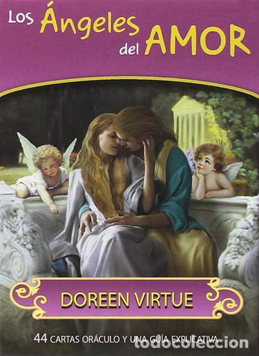 Libros: ANGELES DEL AMOR LOS (LIBRO+CARTAS) ORACULO - DOREEN VIRTUE - Foto 1