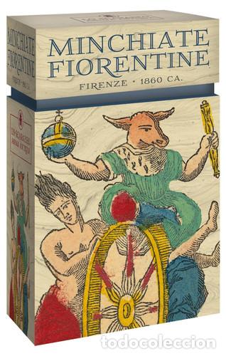Libros: MINCHIATE FIORENTINE (LIBRO + 97 CARTAS) TAROT - EDICION LIMITADA - ANONIMO - Foto 1