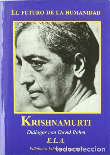 Libros: FUTURO DE LA HUMANIDAD - JIDDU KRISHNAMURTI