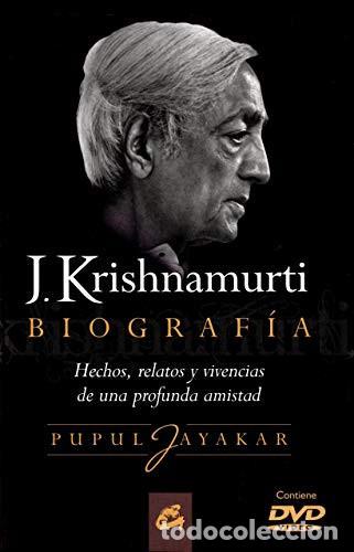 Livres: BIOGRAFIA J KRISHNAMURTI (CON DVD) - PUPUL JAYAKAR