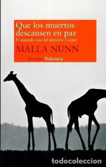 Libri di seconda mano: *F QUE LOS MUERTOS DESCANSEN EN PAZ - MALLA NUNN