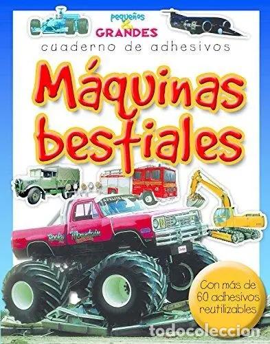 Libri di seconda mano: MAQUINAS BESTIALES . PEQUE/OS Y GRANDES CUADERNO DE ADHESIVOS - BAKER , JULIAN