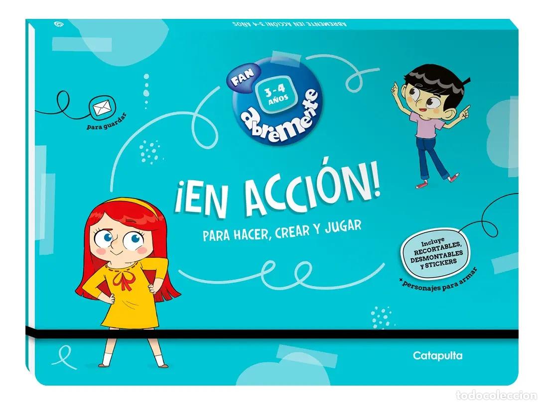 Libros: Abremente &iexcl;En acci&oacute;n! 3-4 a&ntilde;os - Los editores de Catapulta - Foto 1