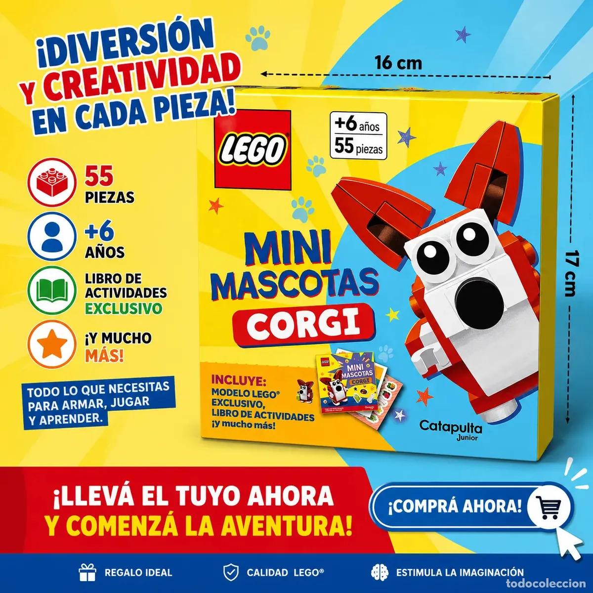 books: Lego mini mascotas: Corgi - Los editores de Catapulta