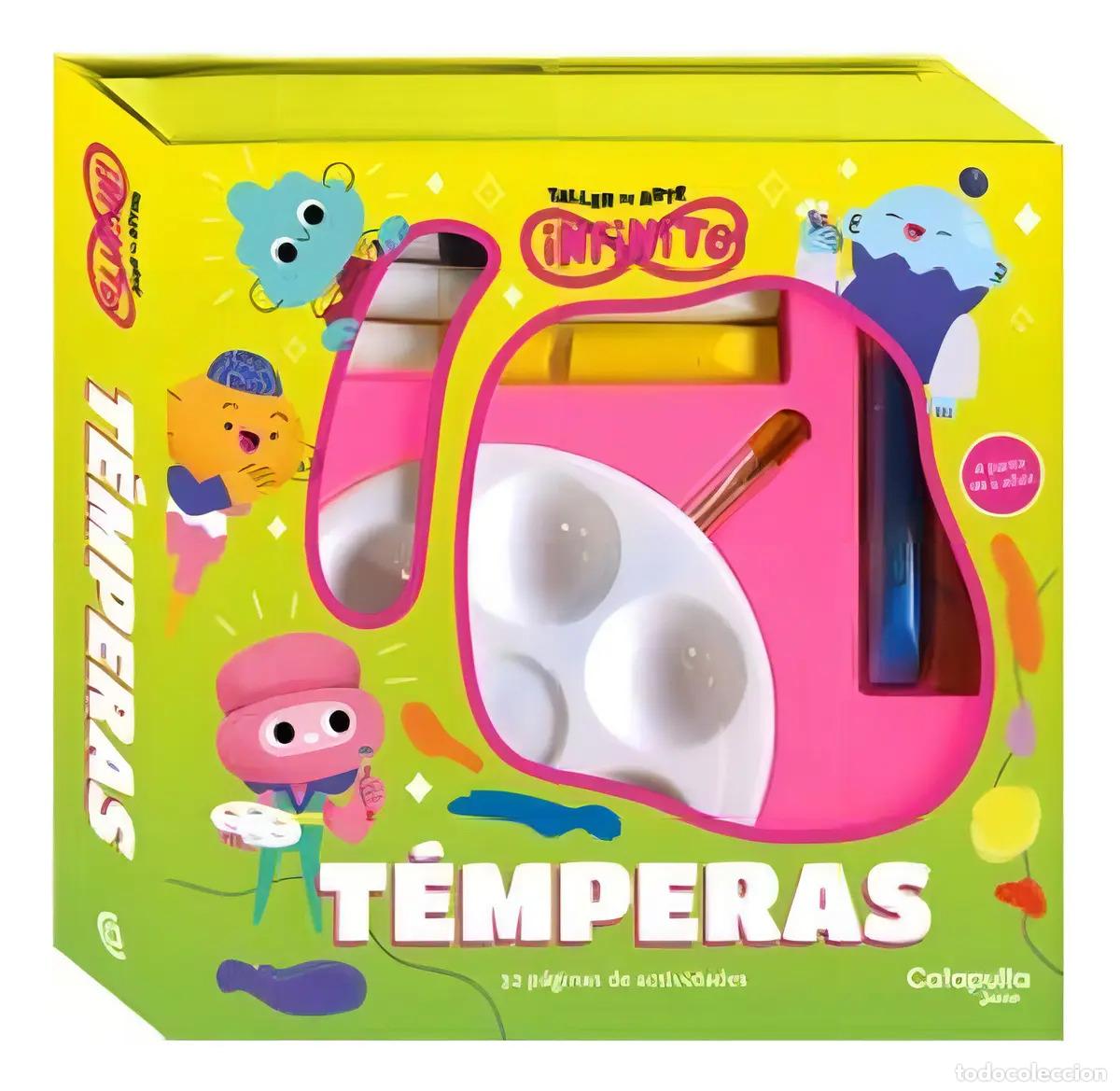 Libros: Taller de arte infinito: T&eacute;mperas - Los editores de Catapulta - Foto 1