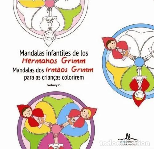 Libros: MANDALAS INFANTILES HERMANOS GRIMM - Foto 1
