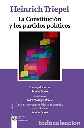 Libros: CONSTITUCION Y LOS PARTIDOS POLITICOS LA - HEINRICH TRIEPEL