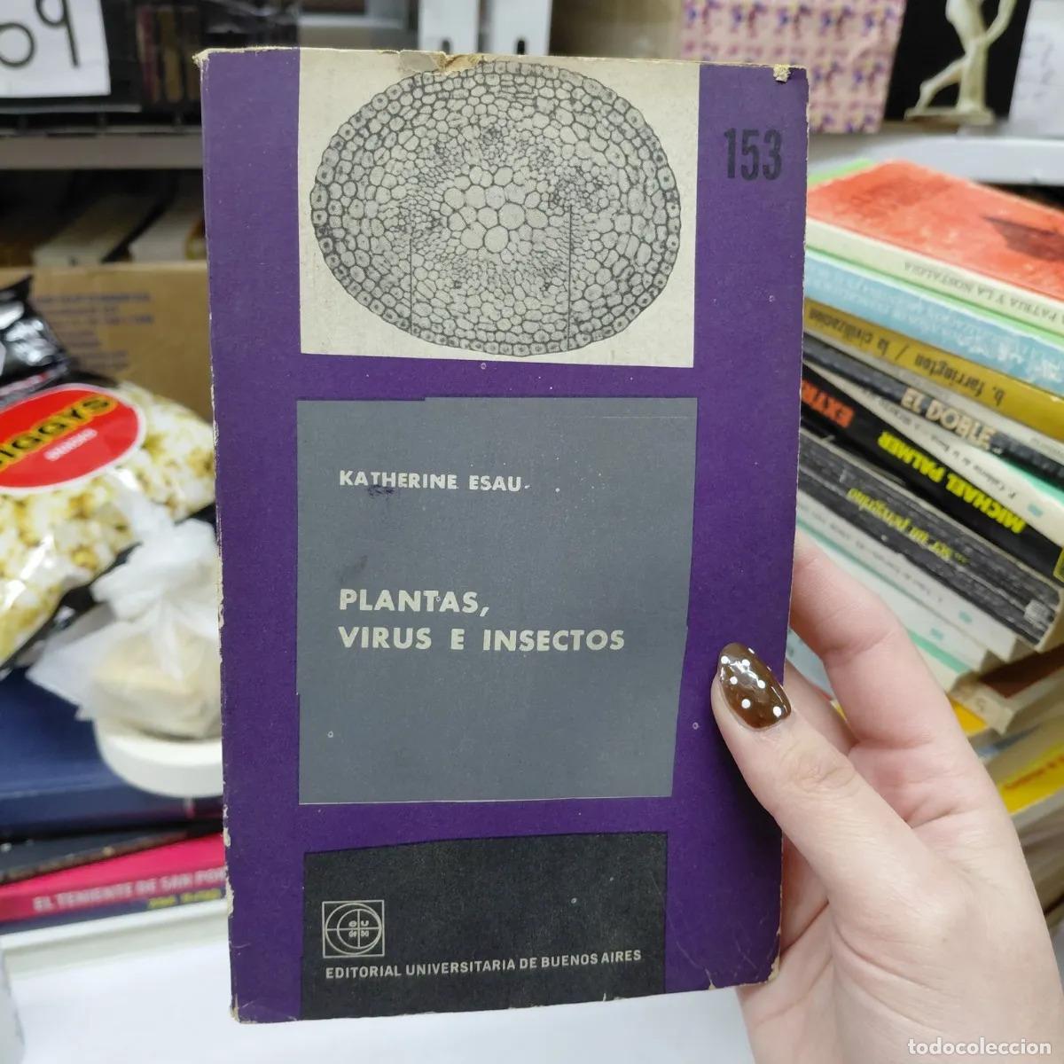 books: Plantas, virus e insectos (det.) - Katherine Esau