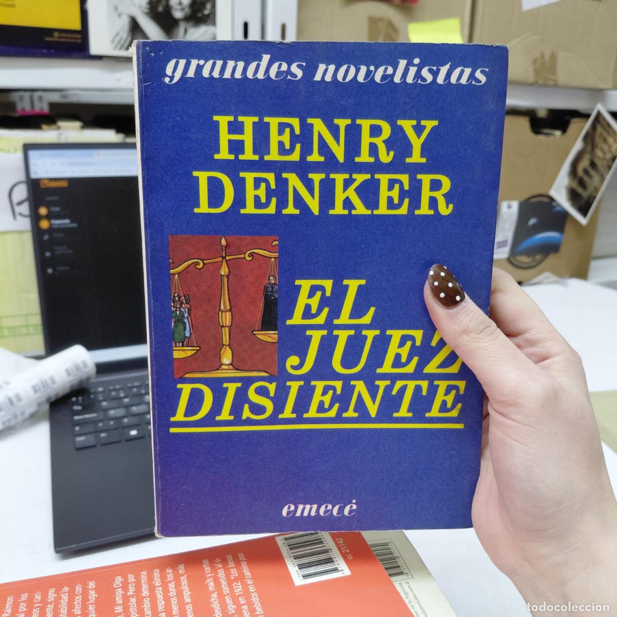 Libros: El Juez Disiente - Henry Denker - Henry Denker - Foto 1