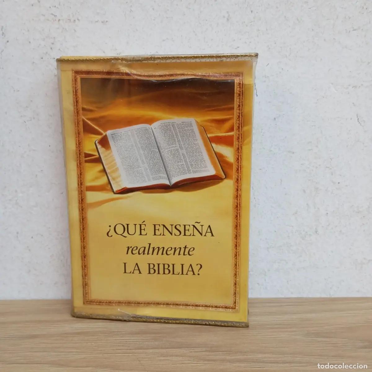 Libros: &iquest;Qu&eacute; ense&ntilde;a realmente la Biblia? (subr) - Watch Tower
