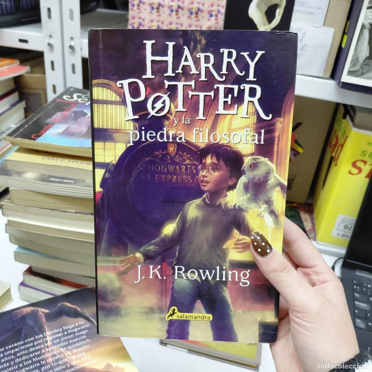 Libri di seconda mano: Harry Potter y la piedra filosofal - J. K. Rowling
