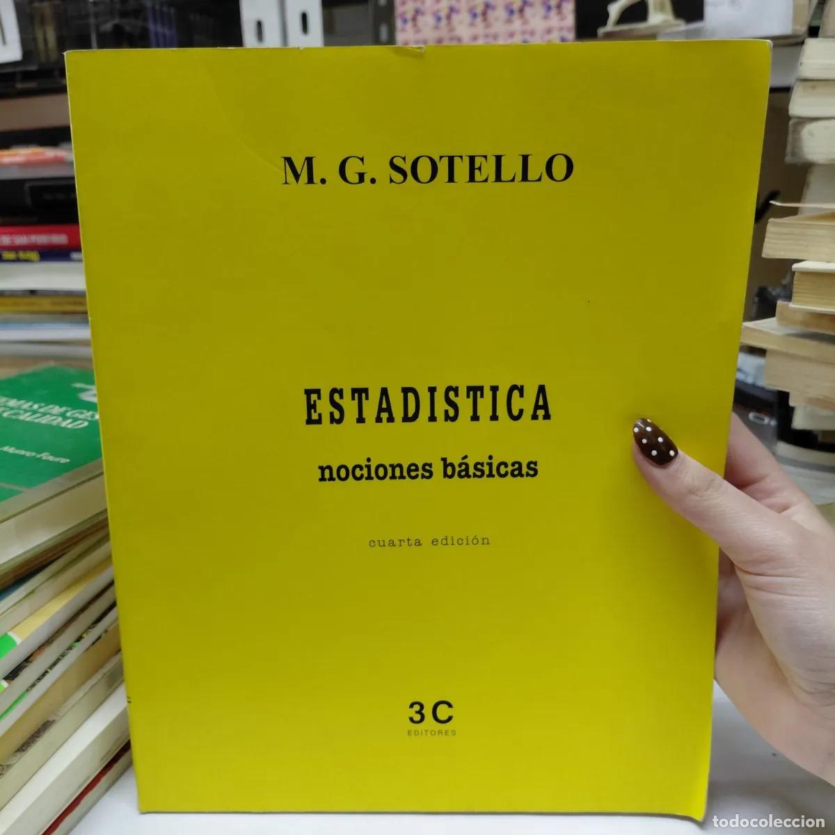 Livres: Estadistica - Sotello