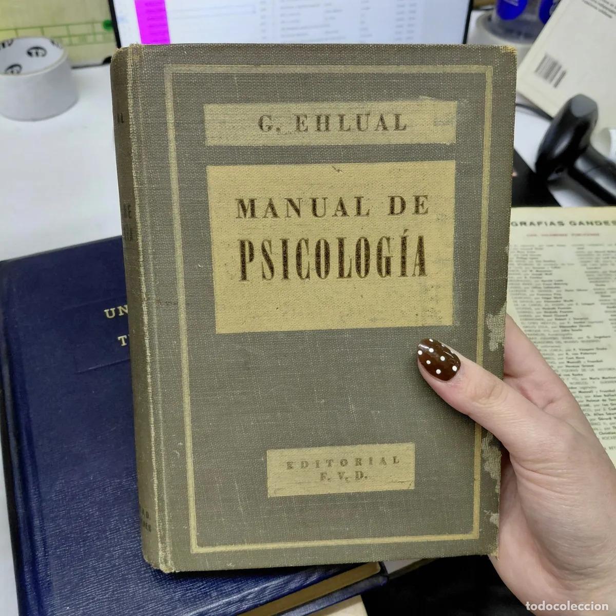 Libros: Manual de psicologia (det.) - Ehlual - Foto 1