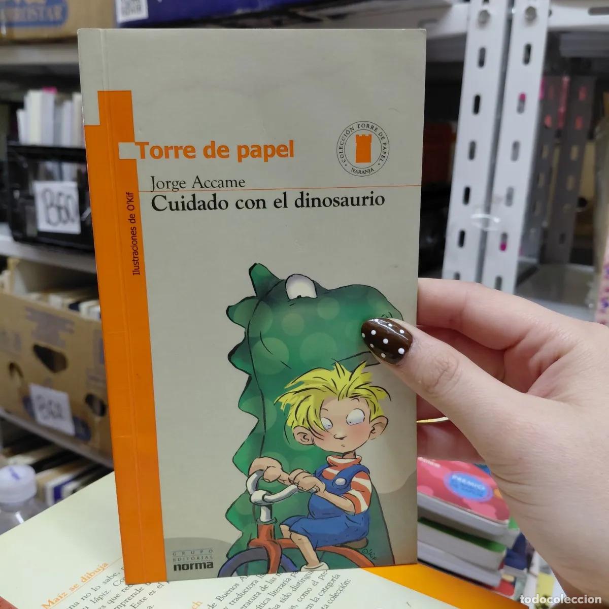Libri di seconda mano: Cuidado con el dinosaurio - Jorge Accame