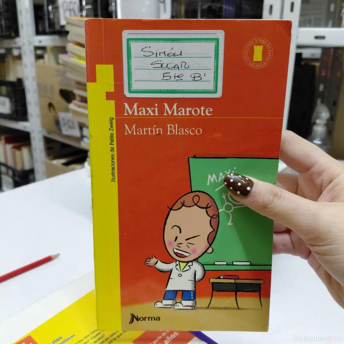 Libros: Maxi Marote (det.) - Martin Blasco