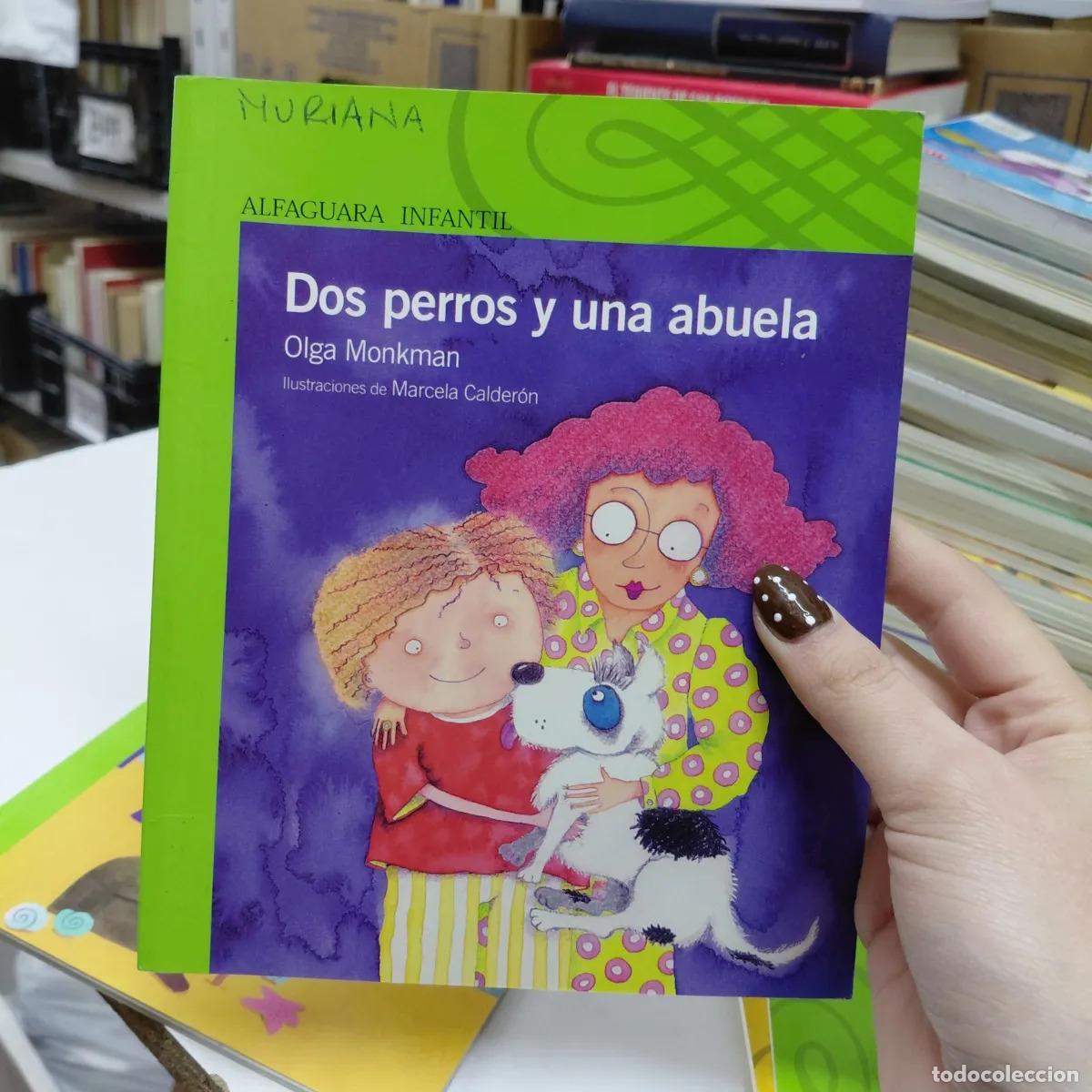 Libros: Dos perros y una abuela (det.) - Monkman - Foto 1