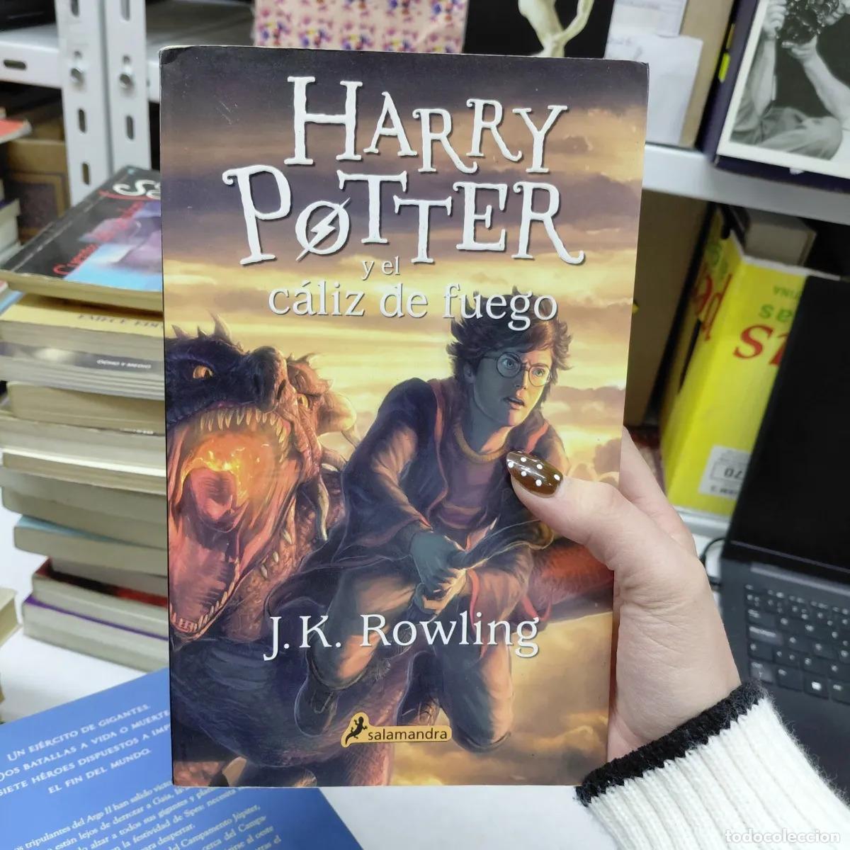 Libros: Harry Potter y el caliz de fuego - J. K. Rowling