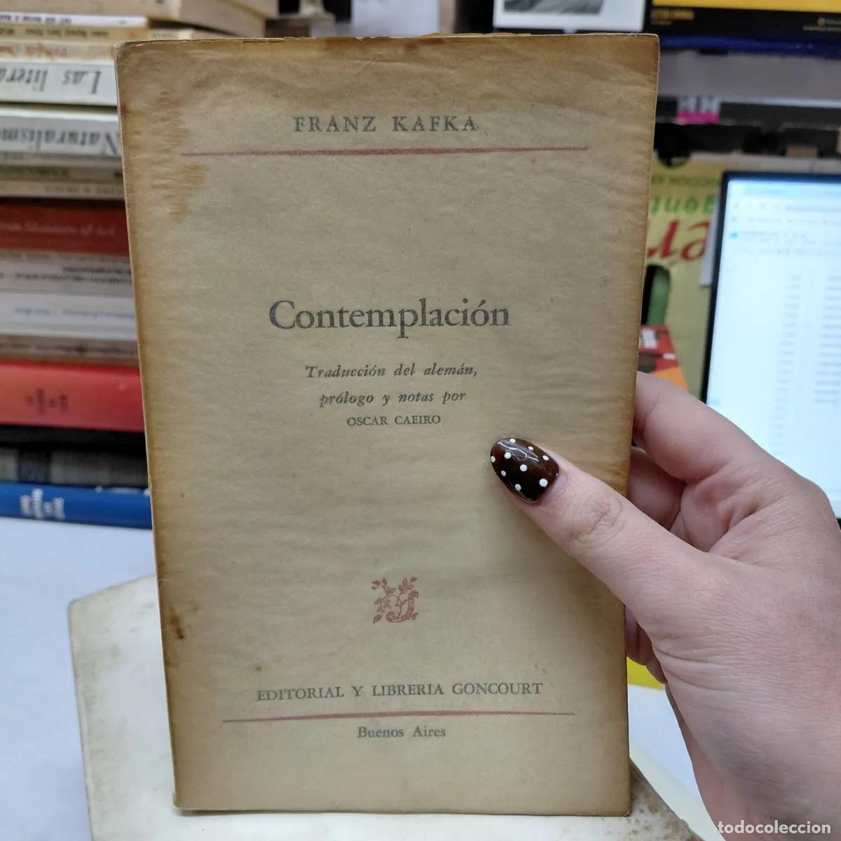 Libros: Contemplacion - Kafka