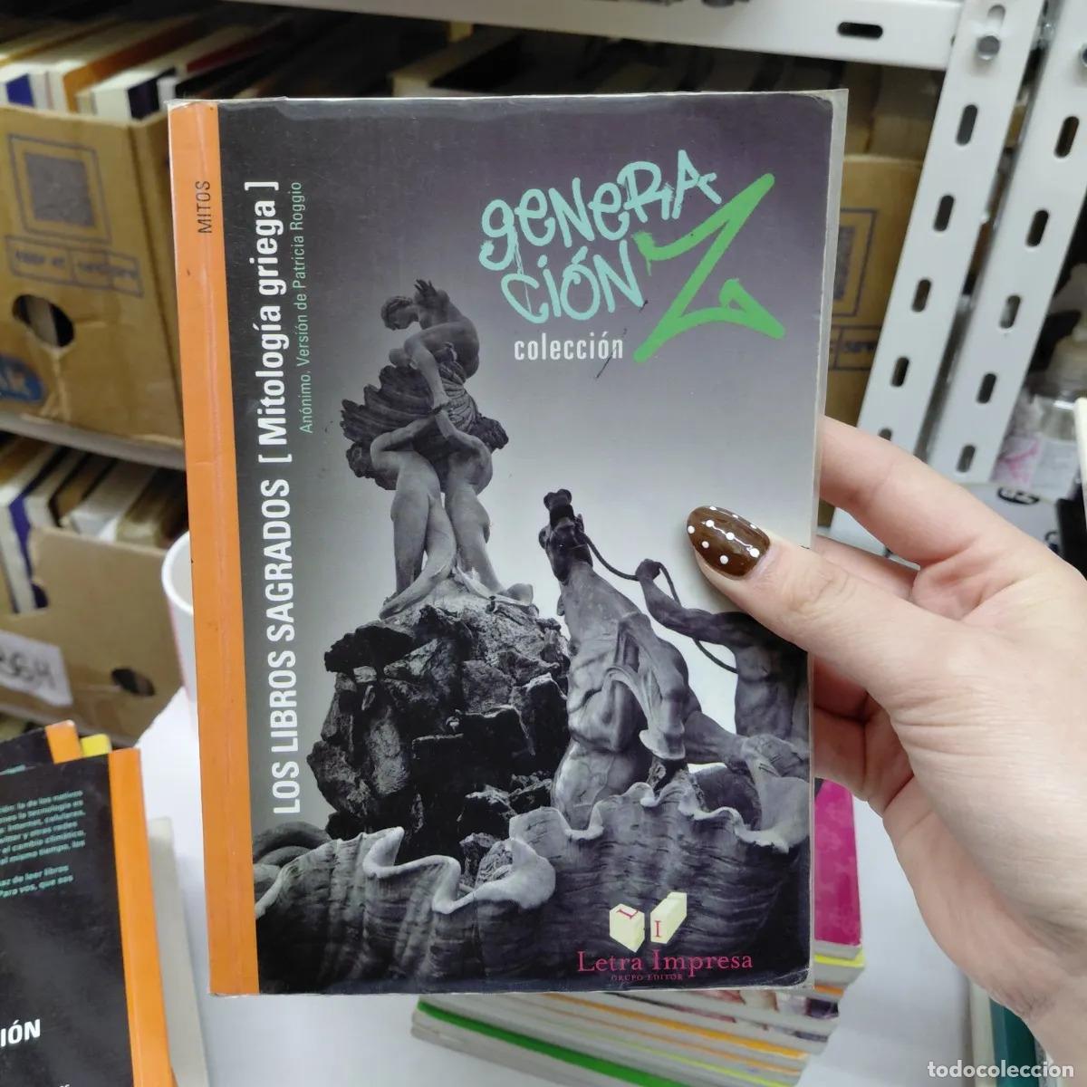 Libros: Los libros sagrados (mitologia griega) - Anonimo - Foto 1