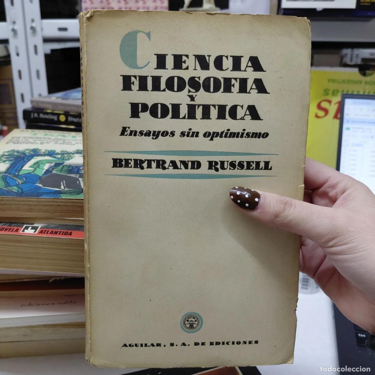 Libri di seconda mano: Ciencia filosofia y politica - Russell
