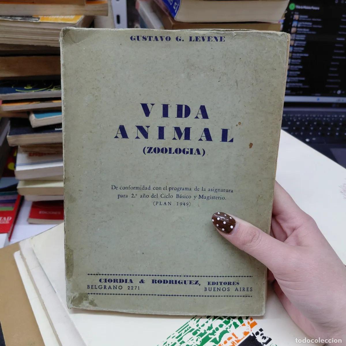 B&uuml;cher: Vida animal (zoolog&iacute;a) (det.) - Levene
