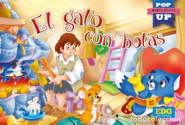 Libros: MINI POP UP CLASICOS - EL GATO CON BOTAS - Foto 1