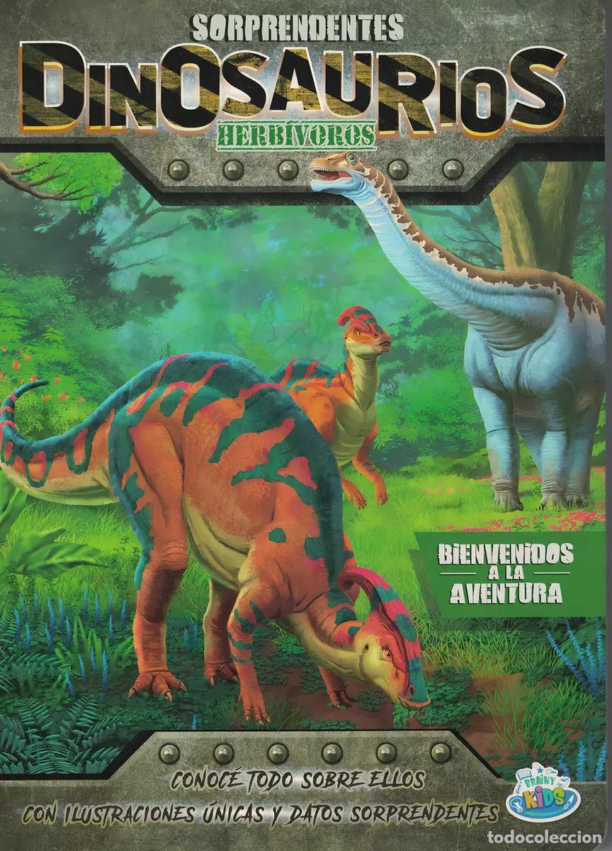 Libros: SORPRENDENTES DINOSAURIOS - HERBIVOROS