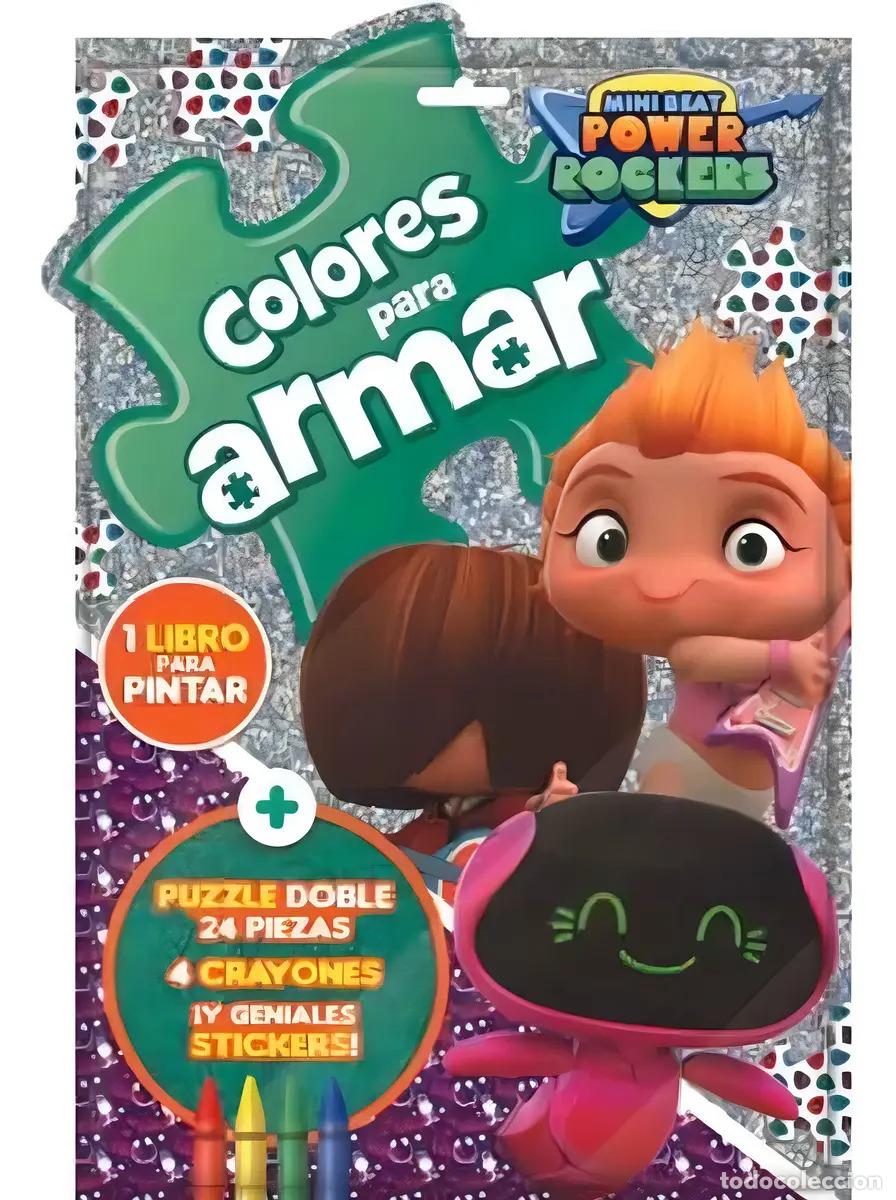 Libros: COLORES PARA ARMAR - POWER ROCKERS - Foto 1