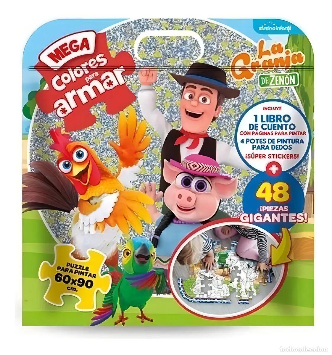 Libri di seconda mano: MEGA COLORES PARA ARMAR - LA GRANJA
