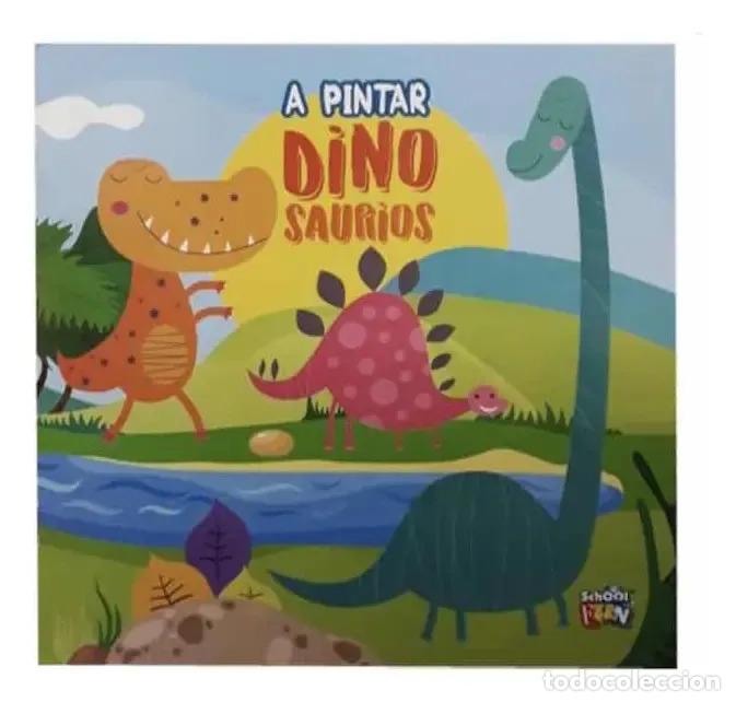 Libros: A PINTAR - DINOSAURIOS