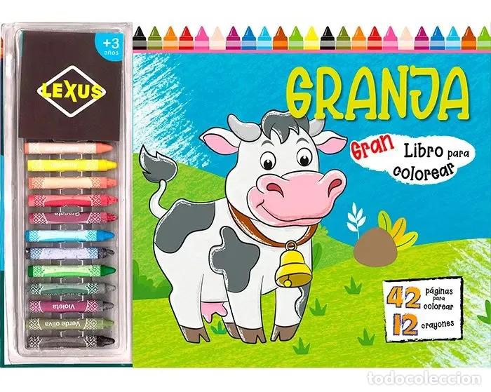 books: GRAN LIBRO PARA COLOREAR - GRANJA