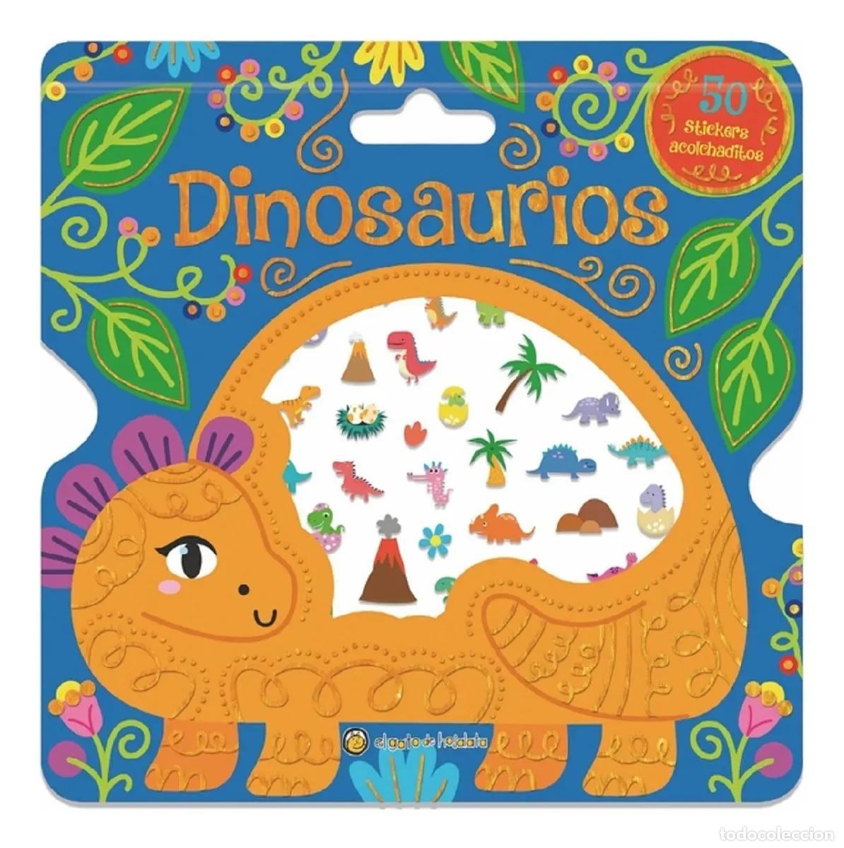 Libros: COL ACOLCHADITOS - CON STICKERS - DINOSAURIOS