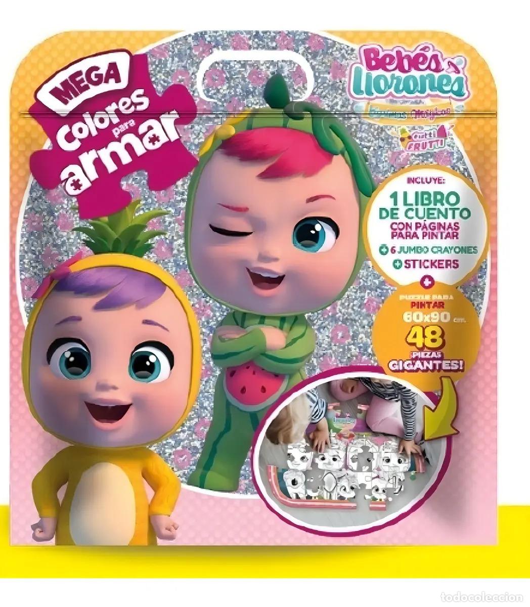 Libri di seconda mano: MEGA COLORES PARA ARMAR - BEBES LLORONES