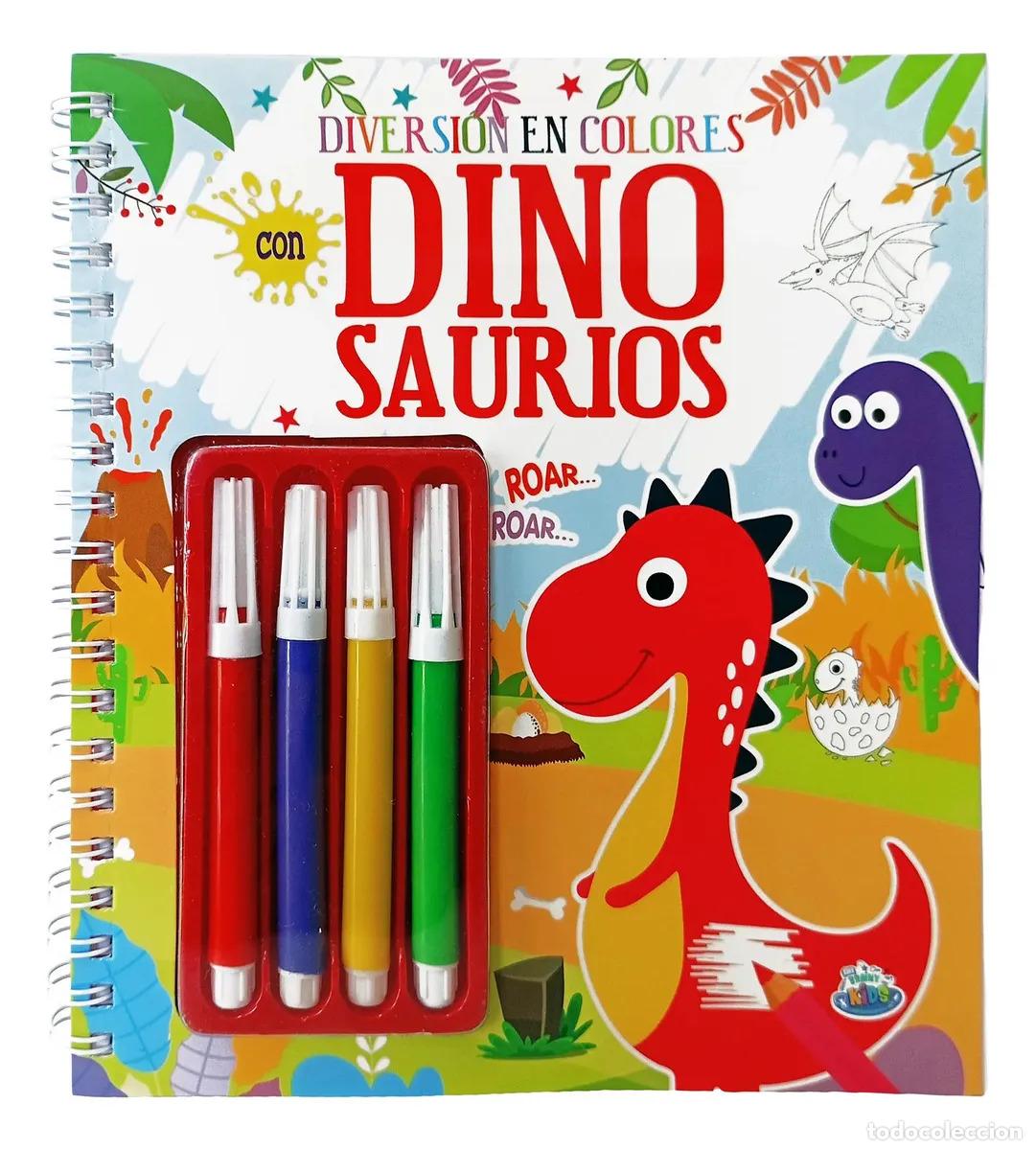 Libros: DIVERSION EN COLORES - CON DINOSAURIOS - Foto 1