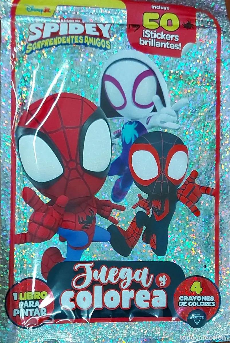 Livros em segunda m&atilde;o: JUEGA Y COLOREA - SPIDEY