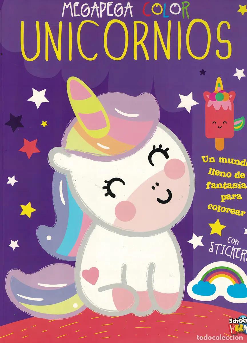 Livres: MEGAPEGA COLOR UNICORNIOS