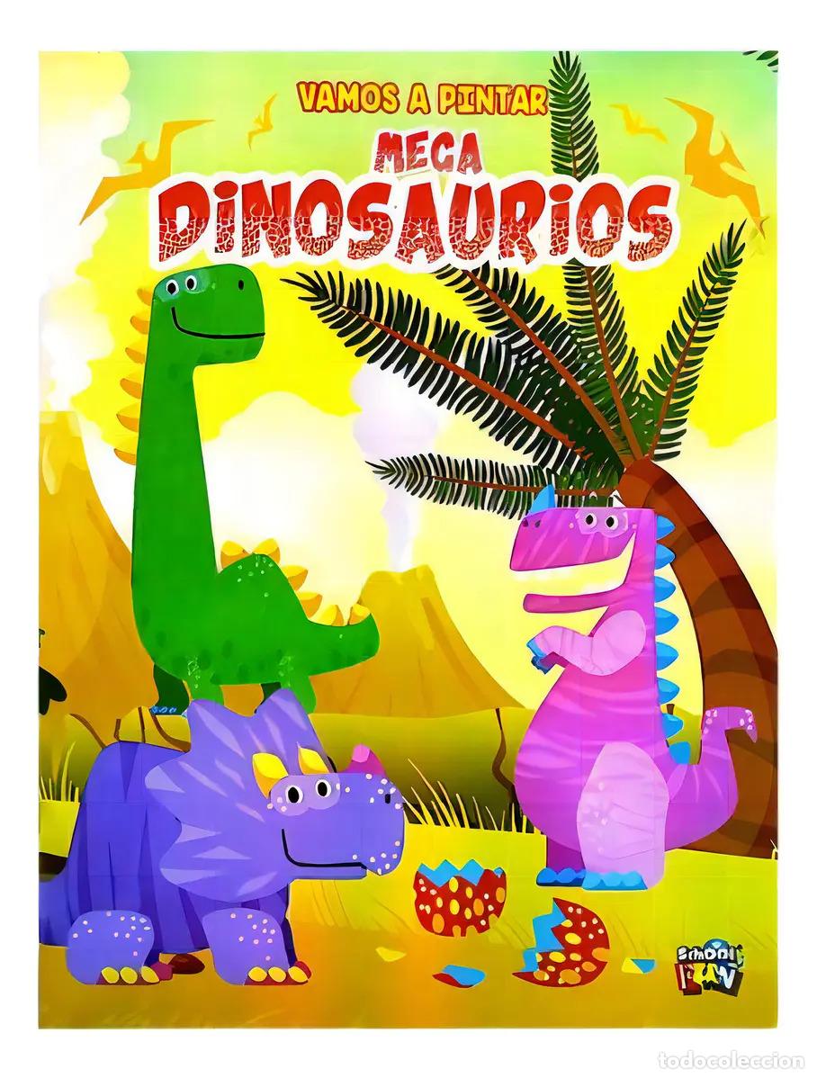 Livros em segunda m&atilde;o: VAMOS A PINTAR - MEGA DINOSAURIOS