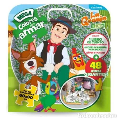 Libri di seconda mano: MEGA COLORES PARA ARMAR - LA GRANJA DE ZENON