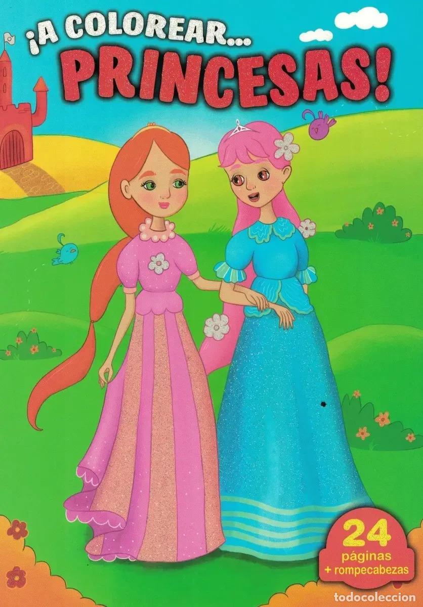 Libros: A COLOREAR - PRINCESAS