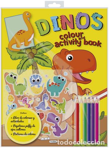 Libros: COLOUR AND ACTIVITY BOOK - DINOS - Foto 1