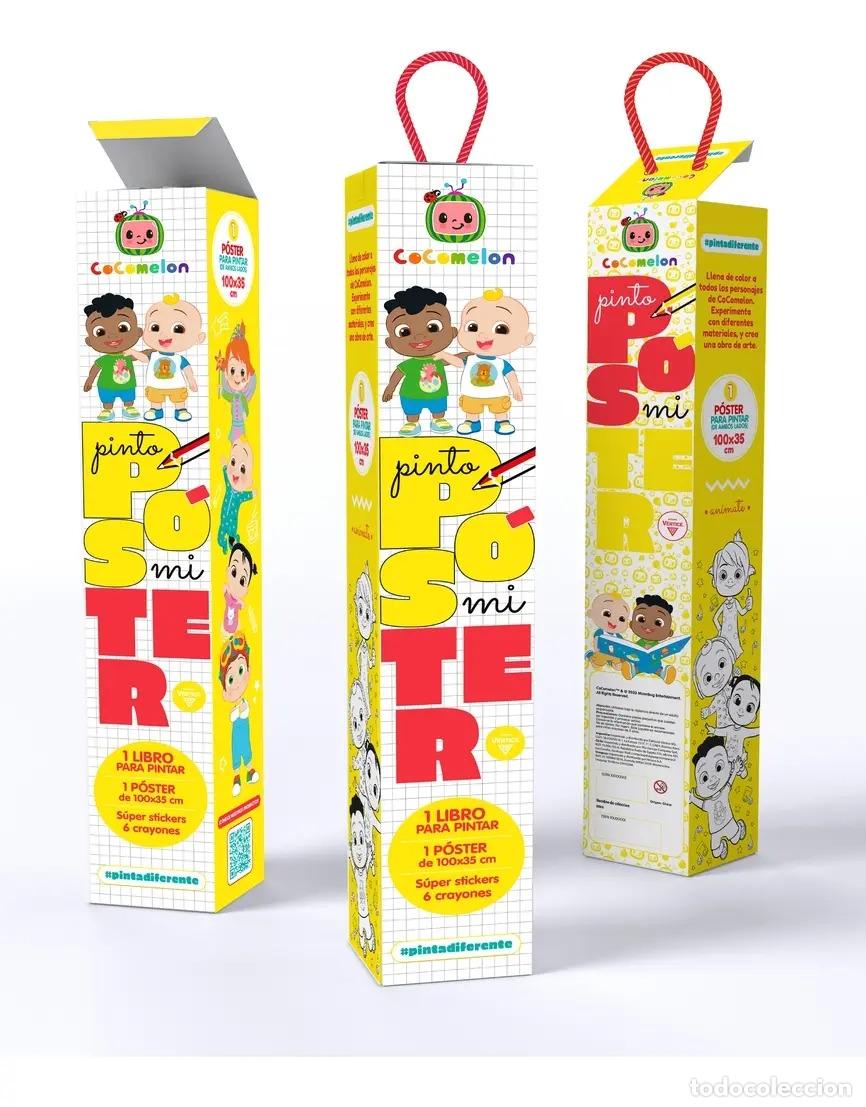 Libros: PINTO MI POSTER CHICO - COCOMELON
