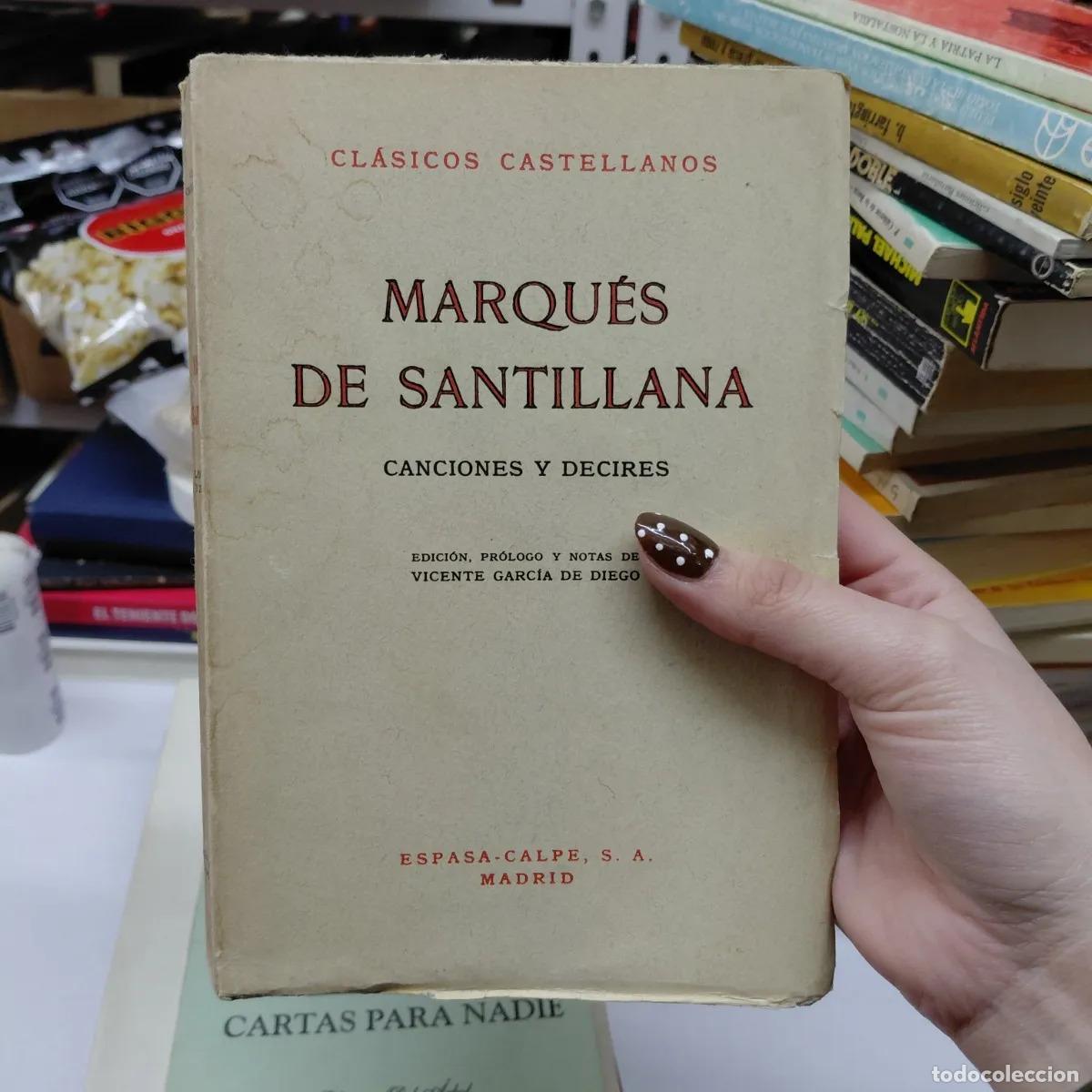 Libros: Canciones y decires - Marques de Santillana - Foto 1