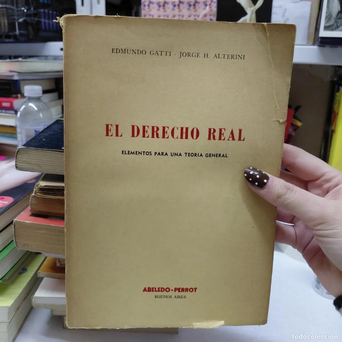 Libri di seconda mano: El derecho real - VVAA