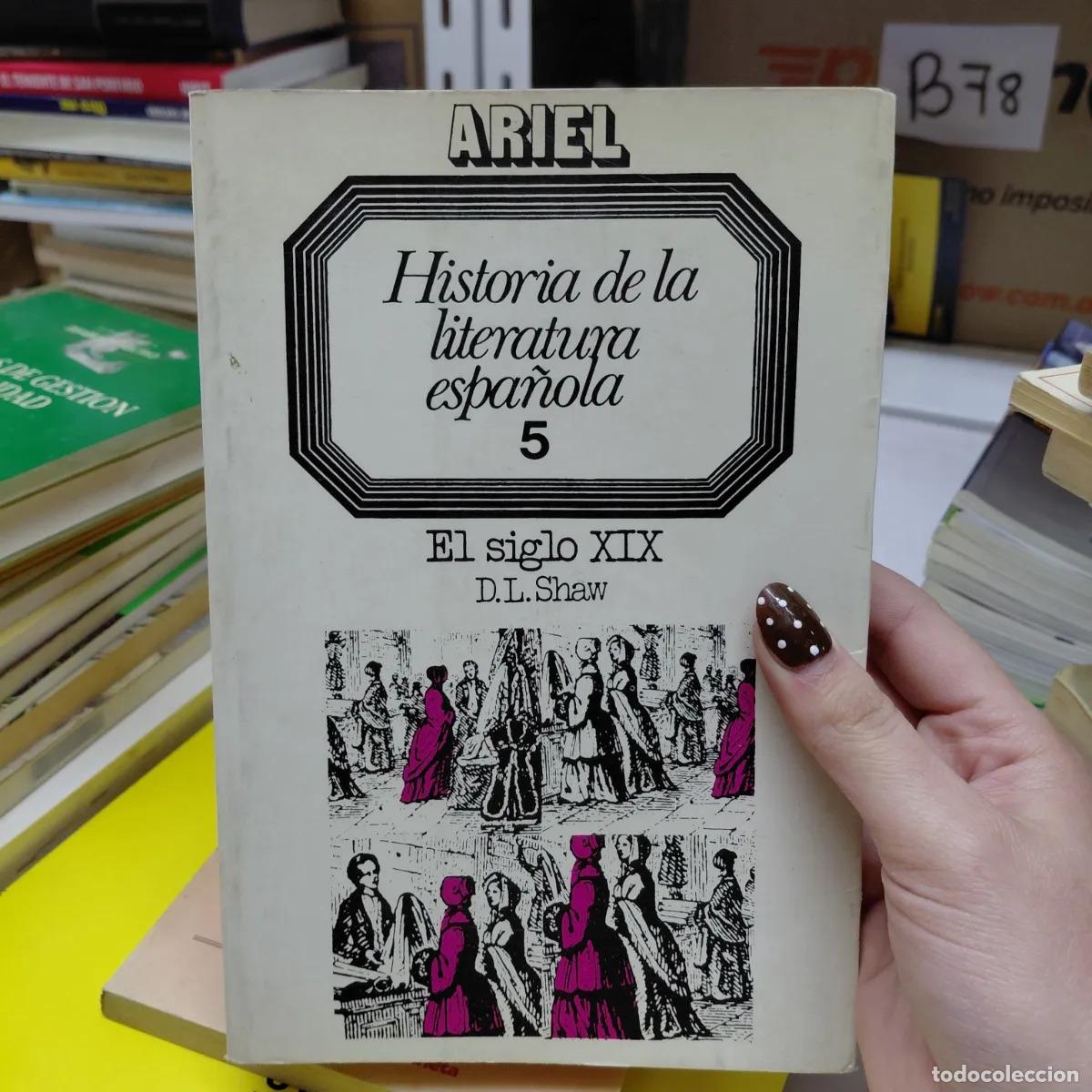 Libri di seconda mano: Historia de la literatura espa&ntilde;ola 5 (det) - Shaw