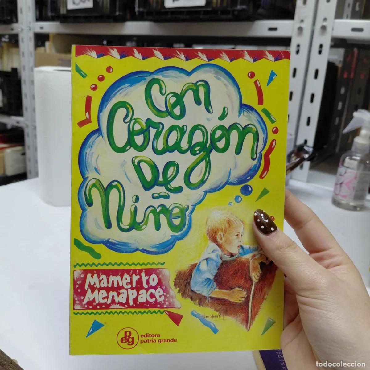 Libri di seconda mano: Con corazon de ni&ntilde;o - Mamerto Menapace