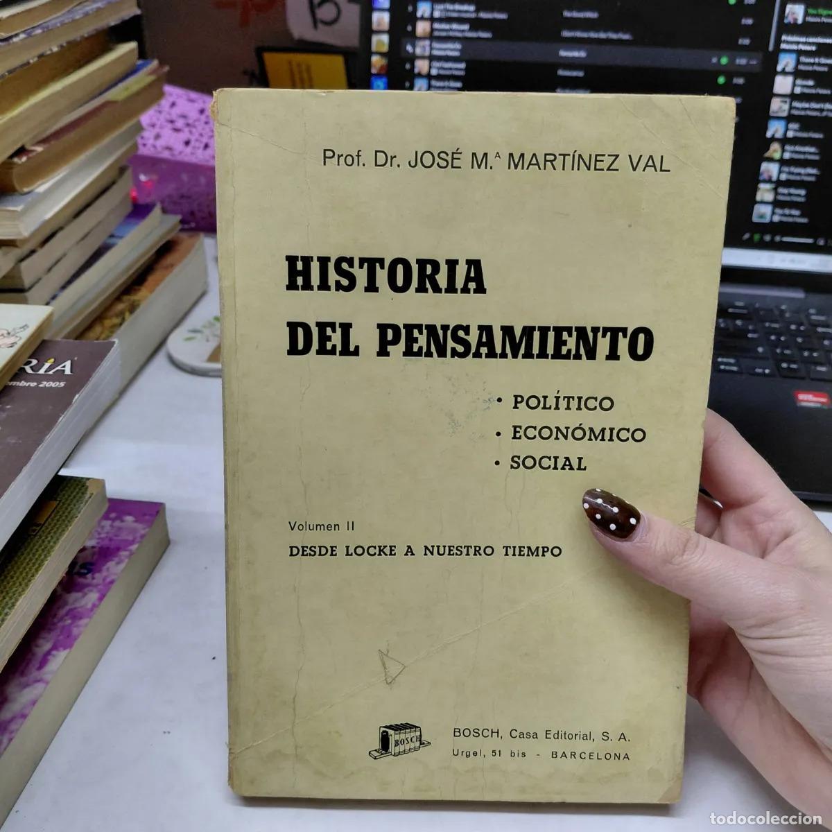 Libros: Historia del pensamiento (det.) - Val - Foto 1